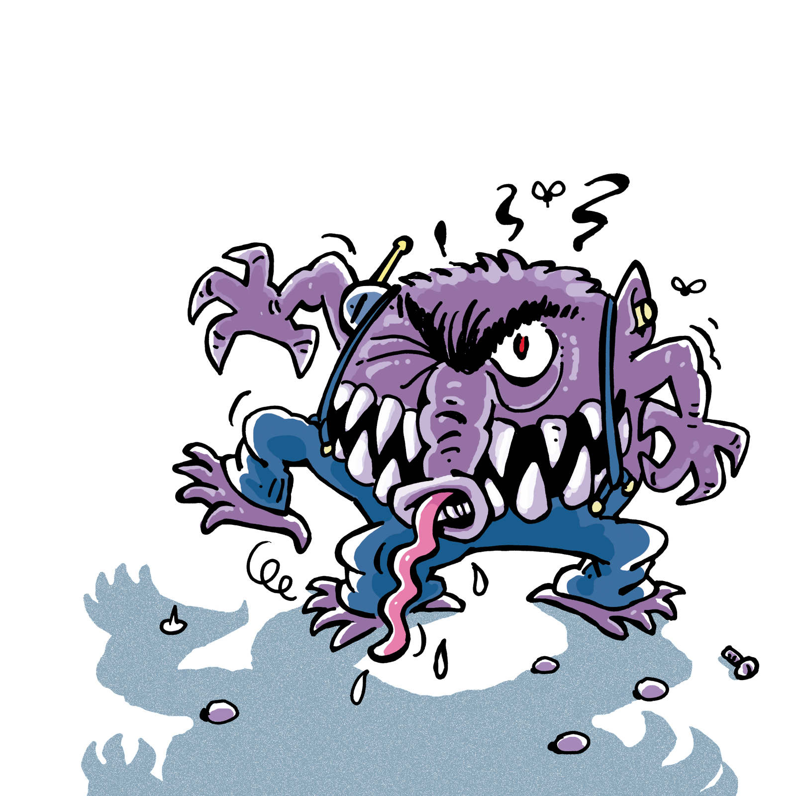 Comic-Zeichnung für Print und Web